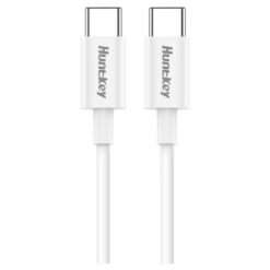 Huntkey Type-C to Type-C Fast Charging Cable 12M 60W White HKCC301203