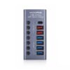 HAING Aluminum USB 30 Type-C Hub with 36W Power HUB-985D