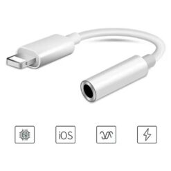 Alternative view of iPhone to 35mm AUX Audio Adapter