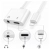Aux123 Lightning to 35mm Audio Charging Adapter Cable