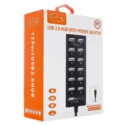 Alternative view of Kai Ping USB 20 13-Port Hub with Power Adapter KP-016