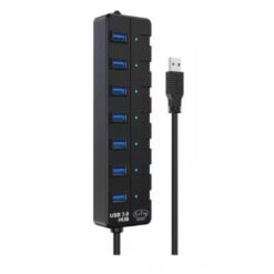 Kai Ping USB 30 7-Port Hub with Power Adapter KP-3017