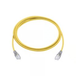 D-Link Cat6 UTP 24AWG PVC Patch Cord 1M Yellow NCB-C6UYELR1-1