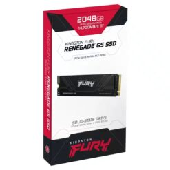 Kingston FURY Renegade G5 2TB NVMe SSD PCIe 50 14700MB s Read