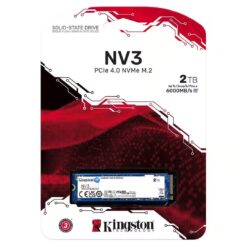 Kingston NV3 2TB NVMe SSD PCIe Gen 44 6000 MB s Read
