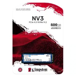 Kingston NV3 500GB SSD M2 NVMe Gen 4 6000 MB s Read 5000 MB s Write