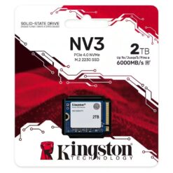 Kingston NV3 2TB M2 NVMe SSD PCIe Gen 44 6000 MB s Read
