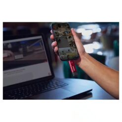 Alternative view of Kingston 1TB Dual USB-A USB-C Portable SSD USB 32 Gen 2 1050MB s
