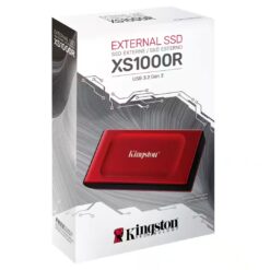 Kingston XS1000 1TB Portable SSD USB-C Red