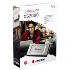 Kingston XS2000 4TB High-Performance Portable SSD USB-C