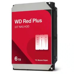 Alternative view of WD Red Plus 6TB NAS HDD 256MB