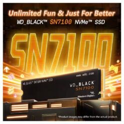 WD BLACK SN7100 1TB NVMe SSD PCIe Gen4 7250MB s Read TLC 3D NAND
