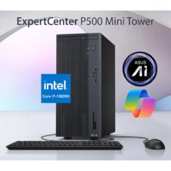 ASUS ExpertCenter P500 Mini Tower Business PC Intel Core i7-13620H 8GB DDR5 512GB SSD DVD 8X WiFi 6 Bluetooth 54 P500MV-I78512G0D ASUS ExpertCenter P500 Mini Tower Business PC Intel Core i7-13620H 8GB DDR5 512GB SSD DVD 8X WiFi 6 Bluetooth 54 P500MV-I78512G0D