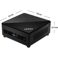 Alternative view of MSI Cubi 5 Mini PC NUC Intel Core i3-1215U Customized Ram up to 64 GB Customized Storage HDD or SSD auto switch ThunderBolt 4 USB Type-C Ultra 4K HD HDMI Port