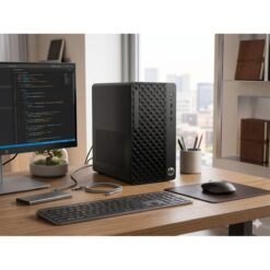 Alternative view of HP ProDesk 2 Tower G1i E Desktop PC Intel Core i5-14500 8GB DDR5 512GB SSD Wi-Fi 6 Bluetooth 54 with HP 125 Wired V2 Keyboard Mouse
