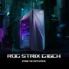 Desktop Gaming ASUS ROG G16CHR Intel Core i9-14900KF Processor Liquid Cooler NVIDIA GeForce RTX4080 16GB GDDR6X 64GB DDR5 2TB M2 SSD WIFI Bluetooth Integrated - 2 Years Warranty