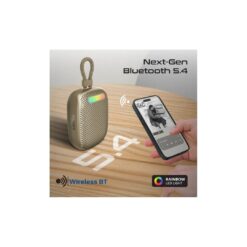Alternative view of Promate Tingz Titanium Wireless Speaker 7W Bluetooth 54 IPX6 14H Battery