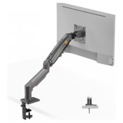 Alternative view of NB North Bayou F80 Monitor Mount Adjustable Desk Mount for 17-30 Inch Monitors 44-198 lbs with Tilt Rotation Swivel and Gas Spring Height Adjustment