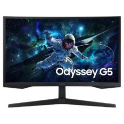 Samsung 27 Odyssey G5 G55C QHD 165Hz Curved Gaming Monitor