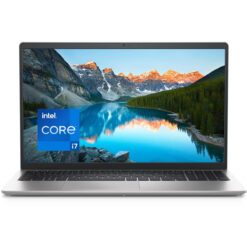 Dell Inspiron 15 3530 Laptop Intel Core i7-1355U Up to 46GHz 16GB RAM 1TB NVMe SSD 156 FHD 120Hz WVA Display Arabic English Backlit Keyboard USB-C HDMI Wi-Fi 6 - Platinum Silver