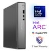Lenovo ThinkCentre neo 50q Gen 6 Tiny 1L Copilot AI PC Intel Core Ultra 7 256V Integrated Intel Arc Graphics 16GB LPDDR5X 512GB PCIe 40 SSD WiFi 6 VESA Mount - 3 Year Warranty