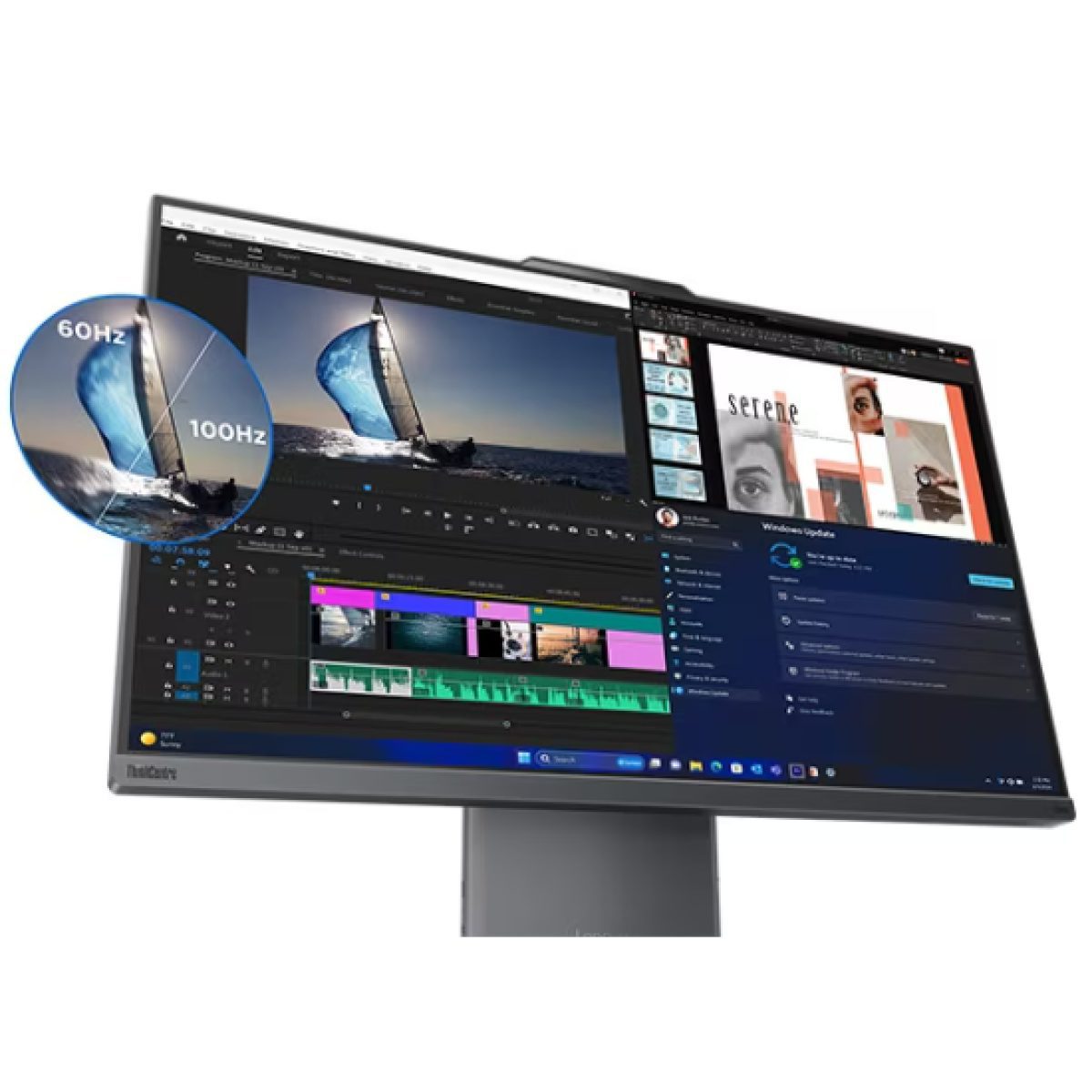 Lenovo ThinkCentre neo 50a 24 Gen 6 238 FHD Touch AIO Desktop Intel Core Ultra 5 226V Integrated Intel Arc Graphics 16GB LPDDR5X 512GB PCIe 40 SSD Harman Speakers 5MP Camera WiFi 6 Ethernet Luna Grey – 3 Year Warranty Lenovo ThinkCentre neo 50a 24 Gen 6 238 FHD Touch AIO Desktop Intel Core Ultra 5 226V Integrated Intel Arc Graphics 16GB LPDDR5X 512GB PCIe 40 SSD Harman Speakers 5MP Camera WiFi 6 Ethernet Luna Grey - 3 Year Warranty - Image 6
