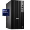 Dell Pro Tower QCT1250 Desktop PC Intel Core Ultra 7 265 53GHz Series 2 8GB DDR5 512 SSD with Dell Wired Keyboard Mouse KB216 MS116