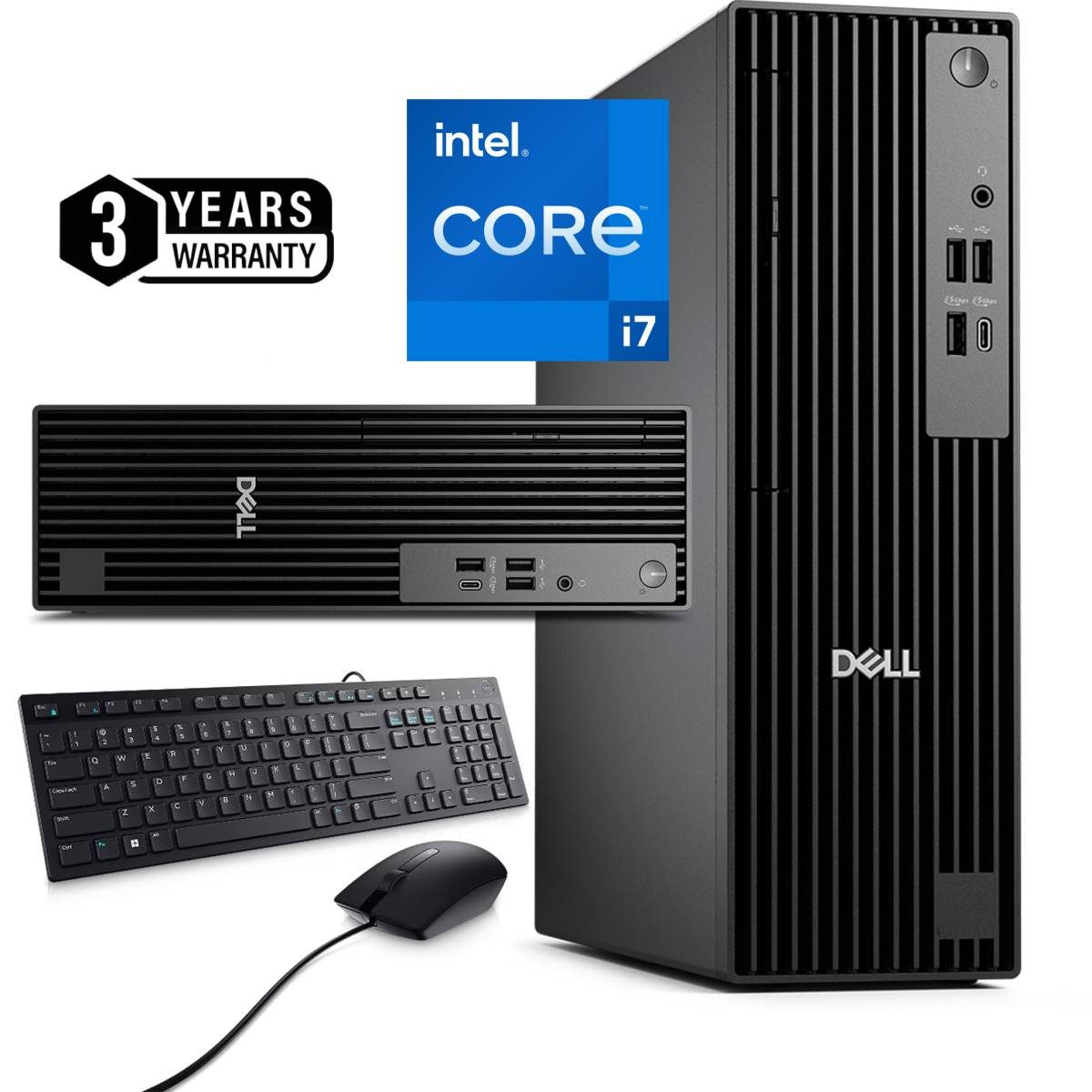 Dell Pro Slim QCS1250 Desktop PC Intel Core i7-14700 54GHz Processor 20 Core 16GB DDR5 1TB SSD Wi-Fi 6E BT 53 – 14th Generation – 3 Year Warranty Dell Pro Slim QCS1250 Desktop PC Intel Core i7-14700 54GHz Processor 20 Core 16GB DDR5 1TB SSD Wi-Fi 6E BT 53 - 14th Generation - 3 Year Warranty