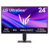 LG 24 UltraGear Full HD IPS Gaming Monitor 144Hz 1ms MBR G-SYNC Compatible HDR10