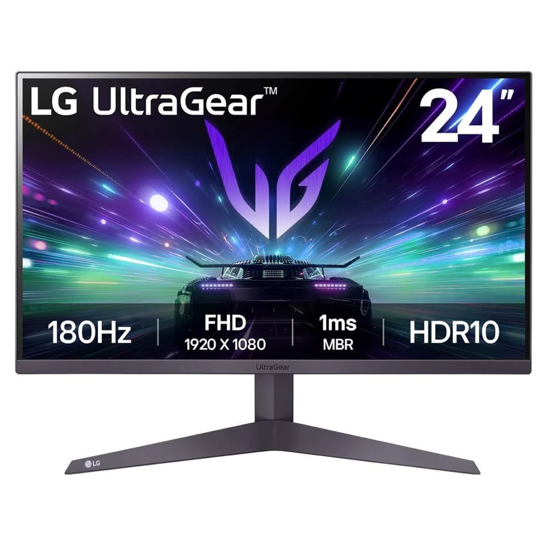 LG UltraGear 24 Full HD Gaming Monitor 180Hz 1ms MBR AMD FreeSync HDR10 LG UltraGear 24 Full HD Gaming Monitor 180Hz 1ms MBR AMD FreeSync HDR10
