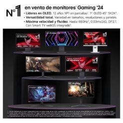 Alternative view of LG UltraGear 27 Gaming Monitor 240Hz 1ms FHD IPS G-Sync