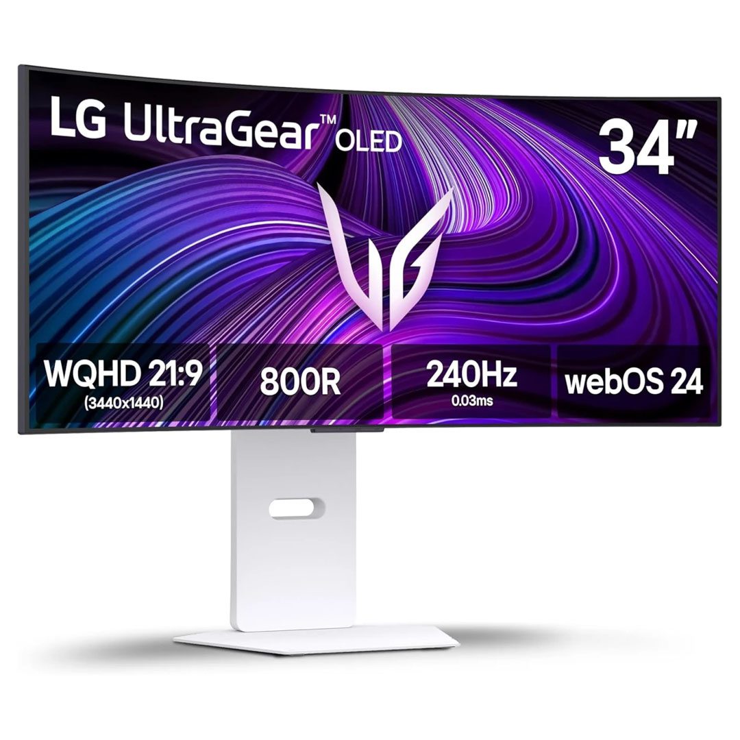 LG UltraGear Smart 34 OLED Curved Gaming Monitor 240Hz 003ms 34401440 G-SYNC Compatible LG UltraGear Smart 34 OLED Curved Gaming Monitor 240Hz 003ms 34401440 G-SYNC Compatible