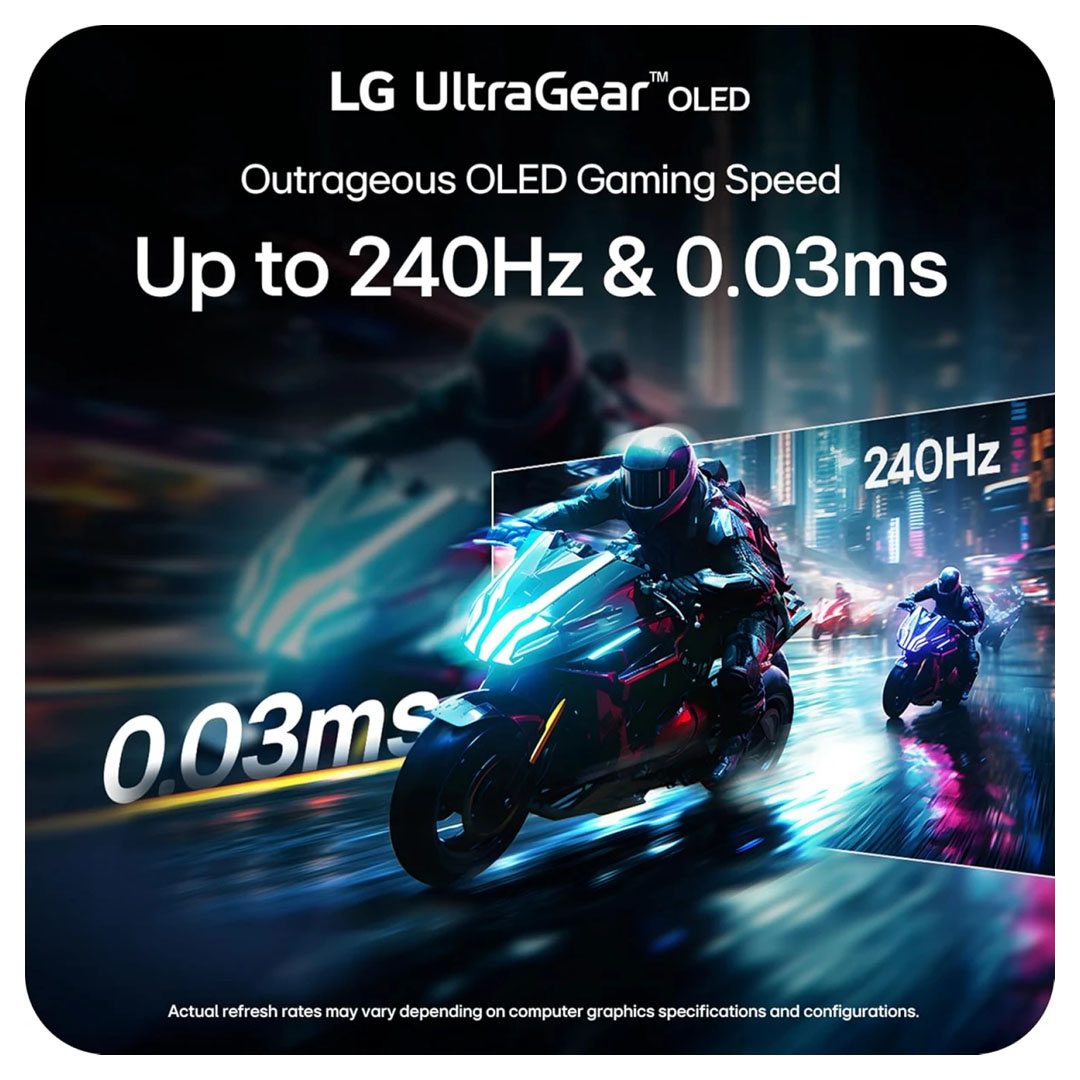 LG UltraGear Smart 34 OLED Curved Gaming Monitor 240Hz 003ms 34401440 G-SYNC Compatible LG UltraGear Smart 34 OLED Curved Gaming Monitor 240Hz 003ms 34401440 G-SYNC Compatible - Image 5