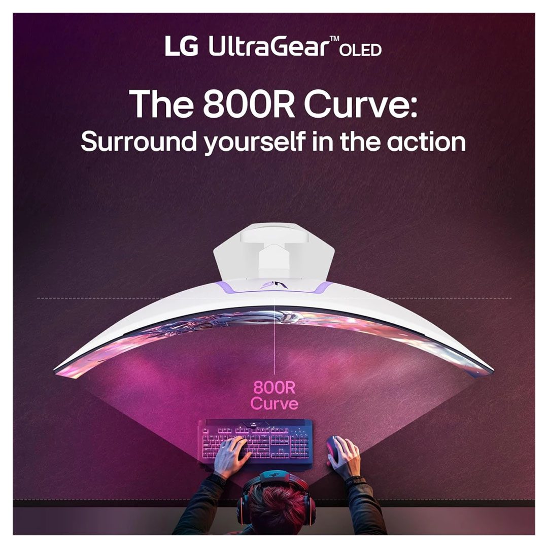 LG 39 UltraGear OLED Curved Gaming Monitor 34401440 240Hz 003ms G-SYNC Compatible LG 39 UltraGear OLED Curved Gaming Monitor 34401440 240Hz 003ms G-SYNC Compatible - Image 2