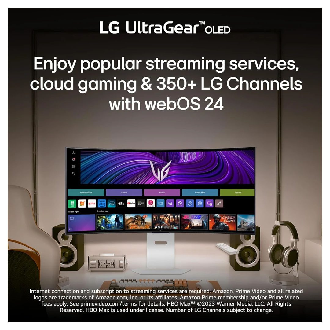 LG 39 UltraGear OLED Curved Gaming Monitor 34401440 240Hz 003ms G-SYNC Compatible LG 39 UltraGear OLED Curved Gaming Monitor 34401440 240Hz 003ms G-SYNC Compatible - Image 5