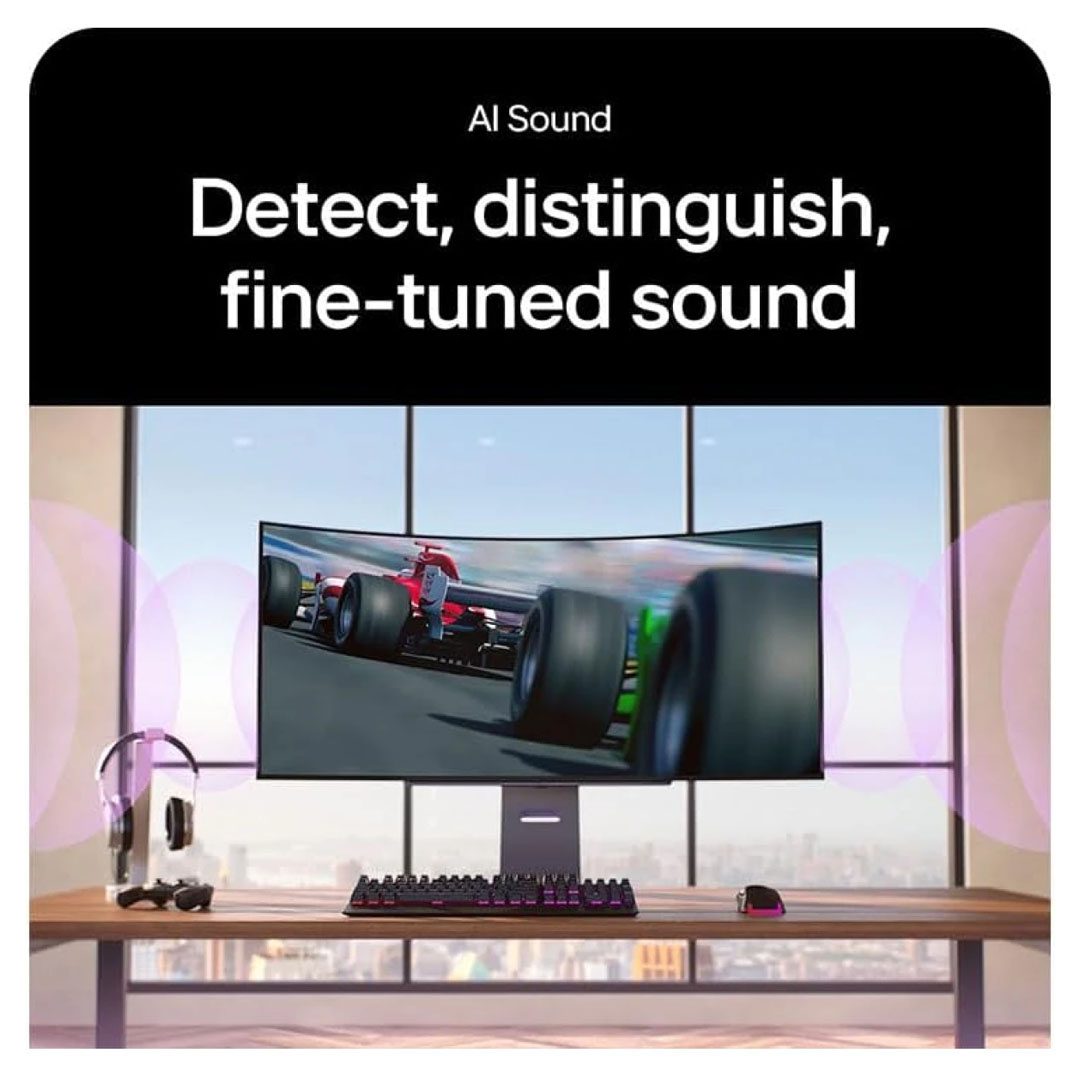 LG 45 UltraGear OLED Curved Gaming Monitor 240Hz 003ms 34401440 G-SYNC Compatible LG 45 UltraGear OLED Curved Gaming Monitor 240Hz 003ms 34401440 G-SYNC Compatible - Image 2
