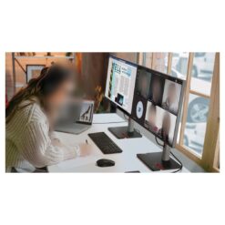 Alternative view of Lenovo ThinkVision T24mv-30 24 IPS Full HD Conferencing Monitor 75Hz 5MP IRRGB Webcam USB-C Built-In Speakers