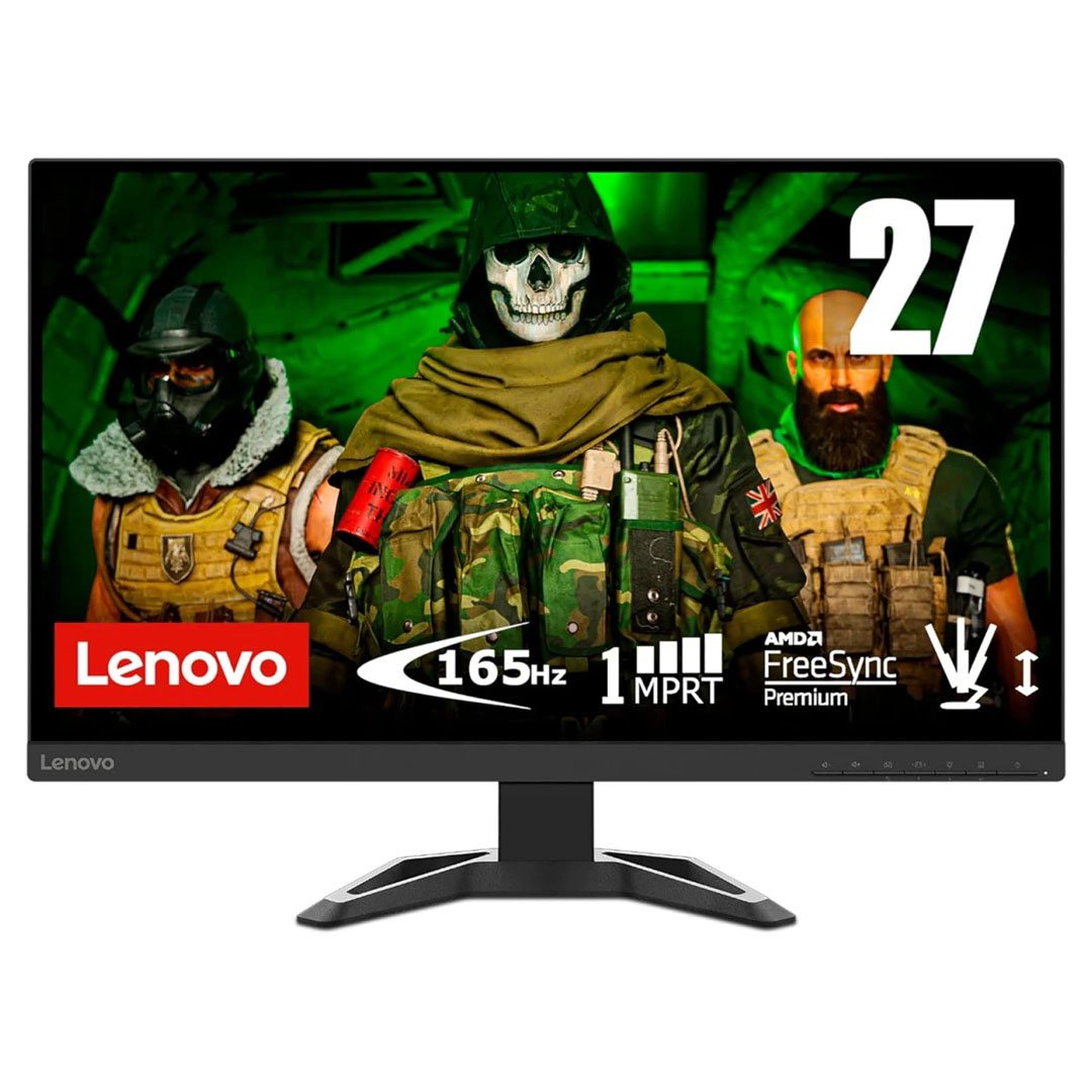 Lenovo G27-30 27 Gaming Monitor Full HD 165Hz 1ms AMD FreeSync Premium Lenovo G27-30 27 Gaming Monitor Full HD 165Hz 1ms AMD FreeSync Premium