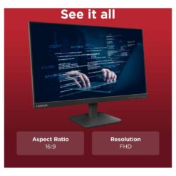 Alternative view of Lenovo 215 L22-4E Full HD IPS Monitor 100Hz 99 sRGB Eyesafe Low Blue Light