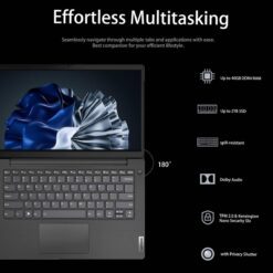 Alternative view of Lenovo V14 Gen 4 Laptop Intel Core i7-13620H 13th Gen 49GHz High-Performance Processor 16GB DDR4 512GB SSD 14 FHD Ethernet RJ-45 Windows 11 Home