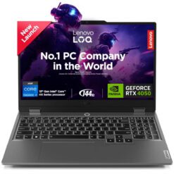 Lenovo LOQ Gaming Laptop 15IRX9 - Intel Core i7-13645HX 14 Core 49GHz NVIDIA GeForce RTX 4050 6GB16GB DDR5 512GB SSD 156 FHD IPS 144Hz Display - Luna Grey