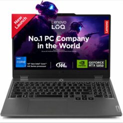 Lenovo LOQ Essential Gaming Laptop 15IRX11 - Intel Core i7-13650HX 14 Core 49GHz NVIDIA GeForce RTX 5050 8GB GDDR7 16GB DDR5 512GB SSD 156 FHD IPS 144Hz Display 2 Year Warranty - Luna Grey