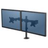 Fellowes Reflex Series Adjustable Monitor Arm Up to 32 8kg Capacity Cable Management