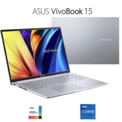 ASUS Vivobook 15 Laptop Intel Core i713620H 10C 16T up to 49GHz 16GB DDR4 512GB PCIe SSD 156 FHD IPS AntiGlare WiFi 6E MILSTD 810H Cool Silver