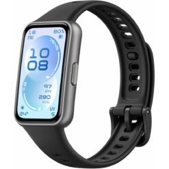 HUAWEI Band 11 Fitness Tracker for Women Men 162 AMOLED Smart Watch Heart Rate Monitor SpO2 HRV Smart Band Pedometer Step Counter Watch 5ATM Waterproof 14 Days Battery Black
