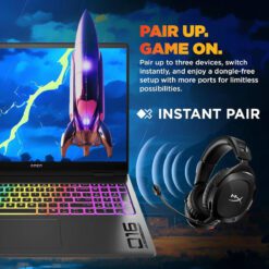 Alternative view of HP OMEN MAX Gaming Laptop 16-am0032ne Intel Core i7 14650HX NVIDIA GeForce RTX 5050 8GB GDDR7 16GB DDR5 512GB SSD PCIe 40 16 FHD IPS 165Hz 3ms 100 sRGB 400 nits - Shadow Black