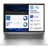 Business Laptop HP ProBook 4 G1iR 14 AI Notebook PC Intel Core 7 150U 16GB DDR5 512GB SSD 14 FHD IPS Fingerprint RJ45 Long Battery Life - Pike Silver Aluminum