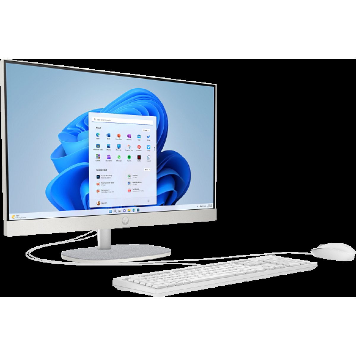 HP 238inch AllinOne 24cr1044ne AIO PC Intel Core Ultra 5 125U 12 Cores 512GB SSD 8GB DDR5 24 FHD IPS Display WiFi 6 BT 53 with Keyboard Mouse Shell White HP 238inch AllinOne 24cr1044ne AIO PC Intel Core Ultra 5 125U 12 Cores 512GB SSD 8GB DDR5 24 FHD IPS Display WiFi 6 BT 53 with Keyboard Mouse Shell White - Image 3