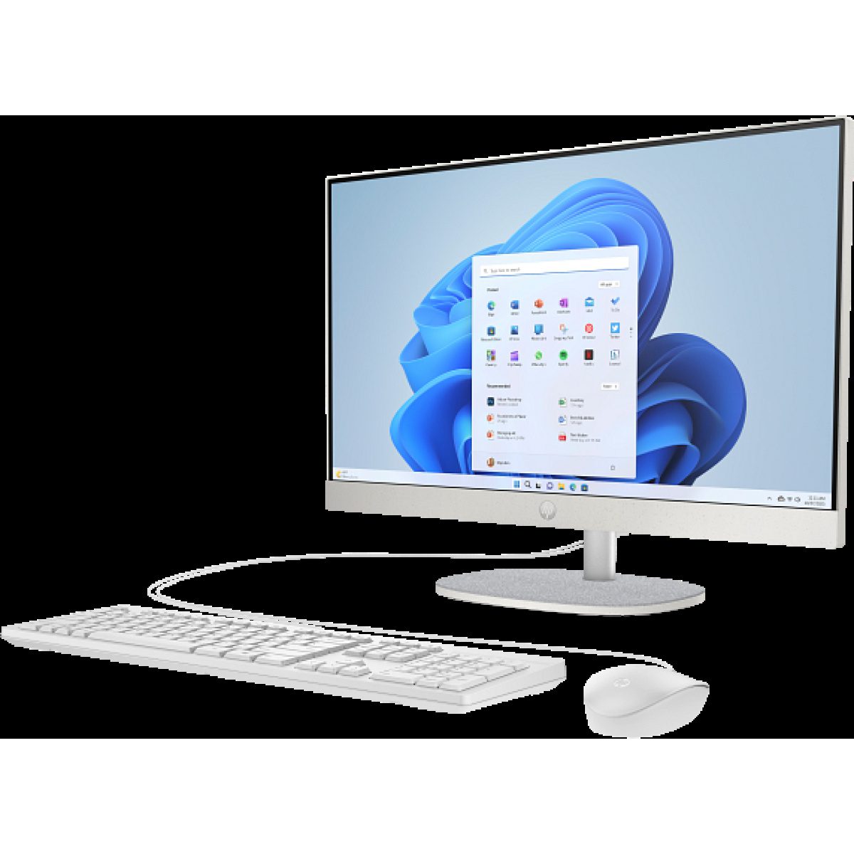HP 238inch AllinOne 24cr1044ne AIO PC Intel Core Ultra 5 125U 12 Cores 512GB SSD 8GB DDR5 24 FHD IPS Display WiFi 6 BT 53 with Keyboard Mouse Shell White HP 238inch AllinOne 24cr1044ne AIO PC Intel Core Ultra 5 125U 12 Cores 512GB SSD 8GB DDR5 24 FHD IPS Display WiFi 6 BT 53 with Keyboard Mouse Shell White - Image 4