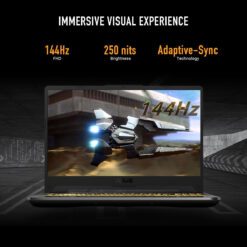 Alternative view of ASUS TUF Gaming Laptop A15 AMD Ryzen 7 8845HS Nvidia Geforce RTX 3050 4GB DDR6 16GB DDR5 512GB SSD 156 FHD 144Hz Graphite Black